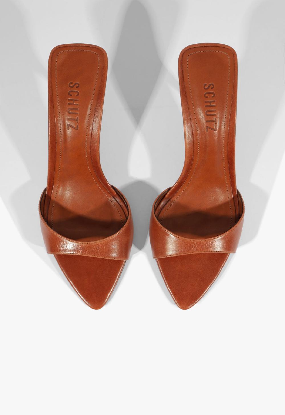 Schutz Elodie Leather Sandal