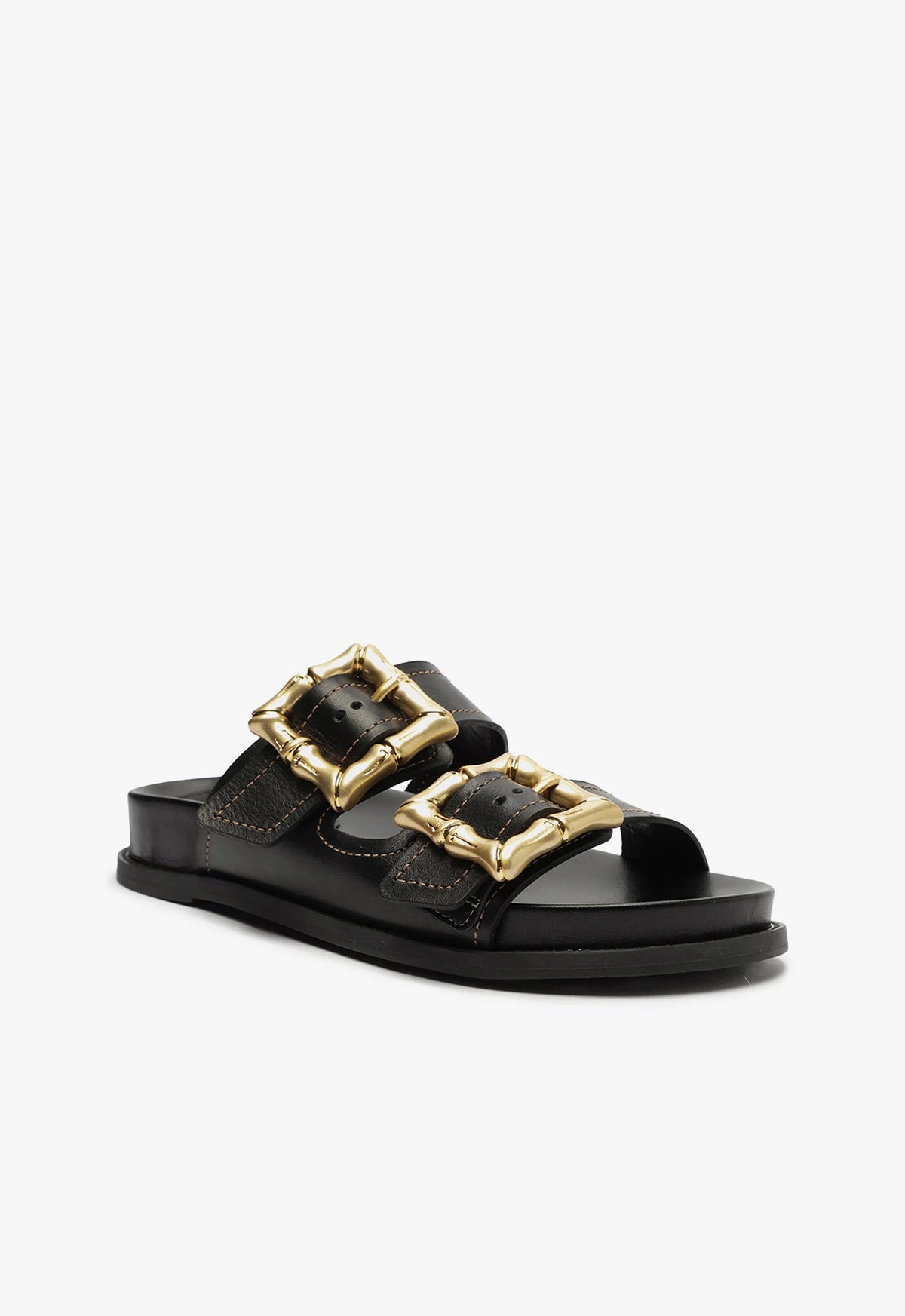 Schutz Enola Black Sporty Sandal