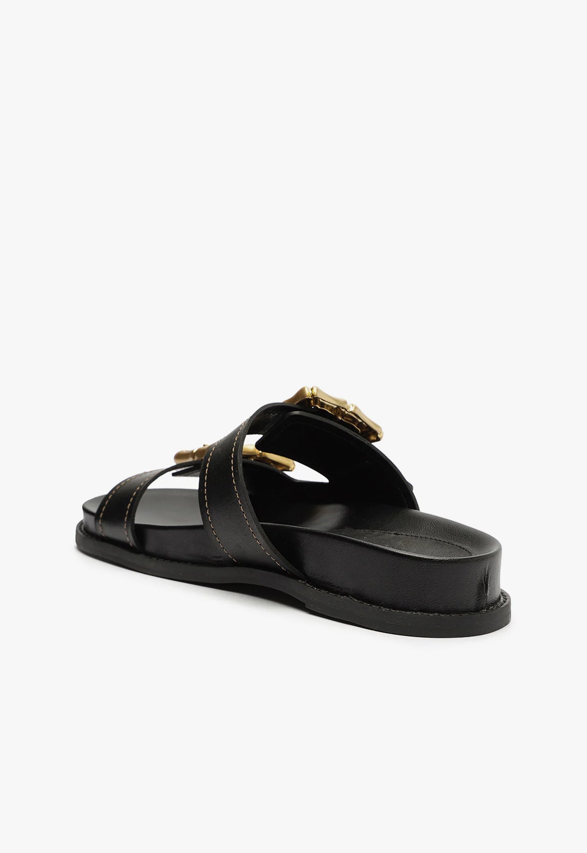 Schutz Enola Black Sporty Sandal
