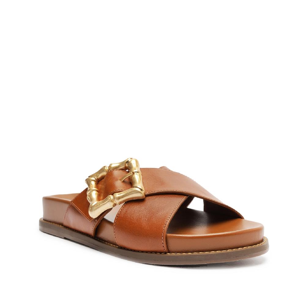 Schutz Enola Crossed Sporty Sandal