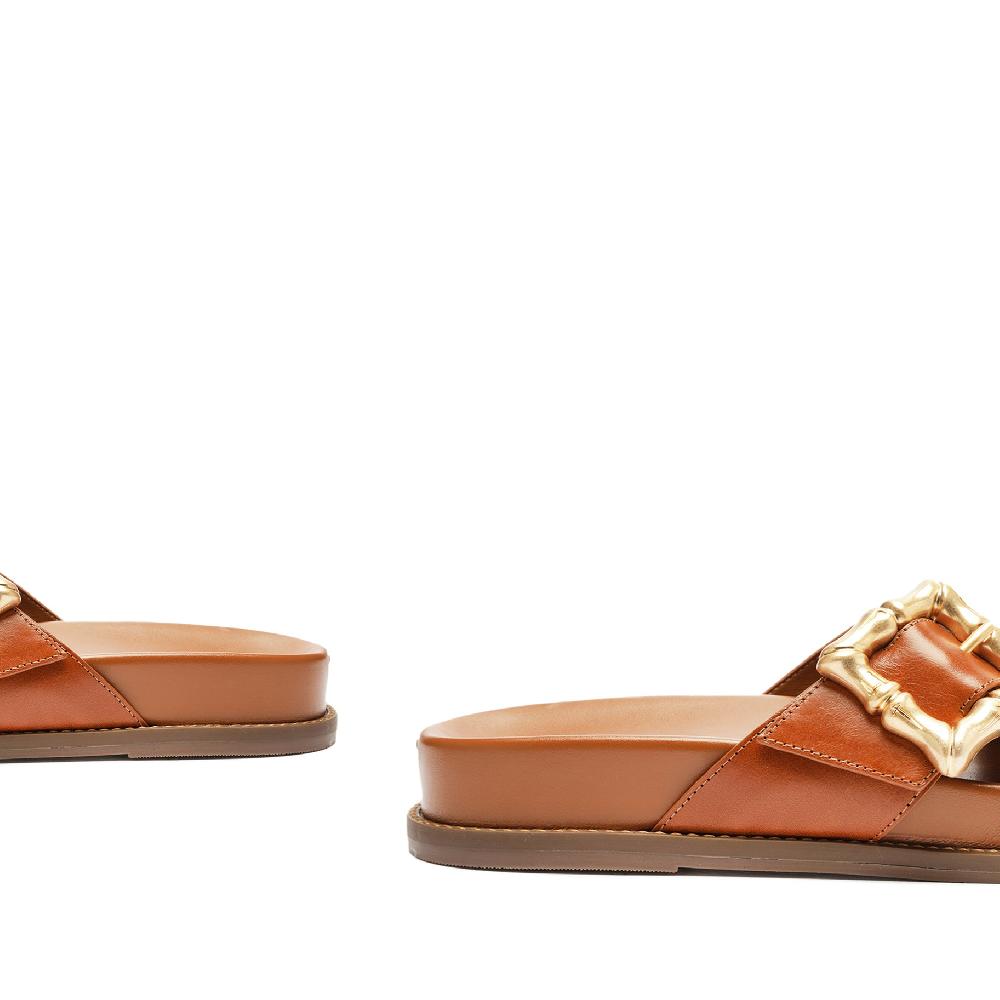 Schutz Enola Crossed Sporty Sandal
