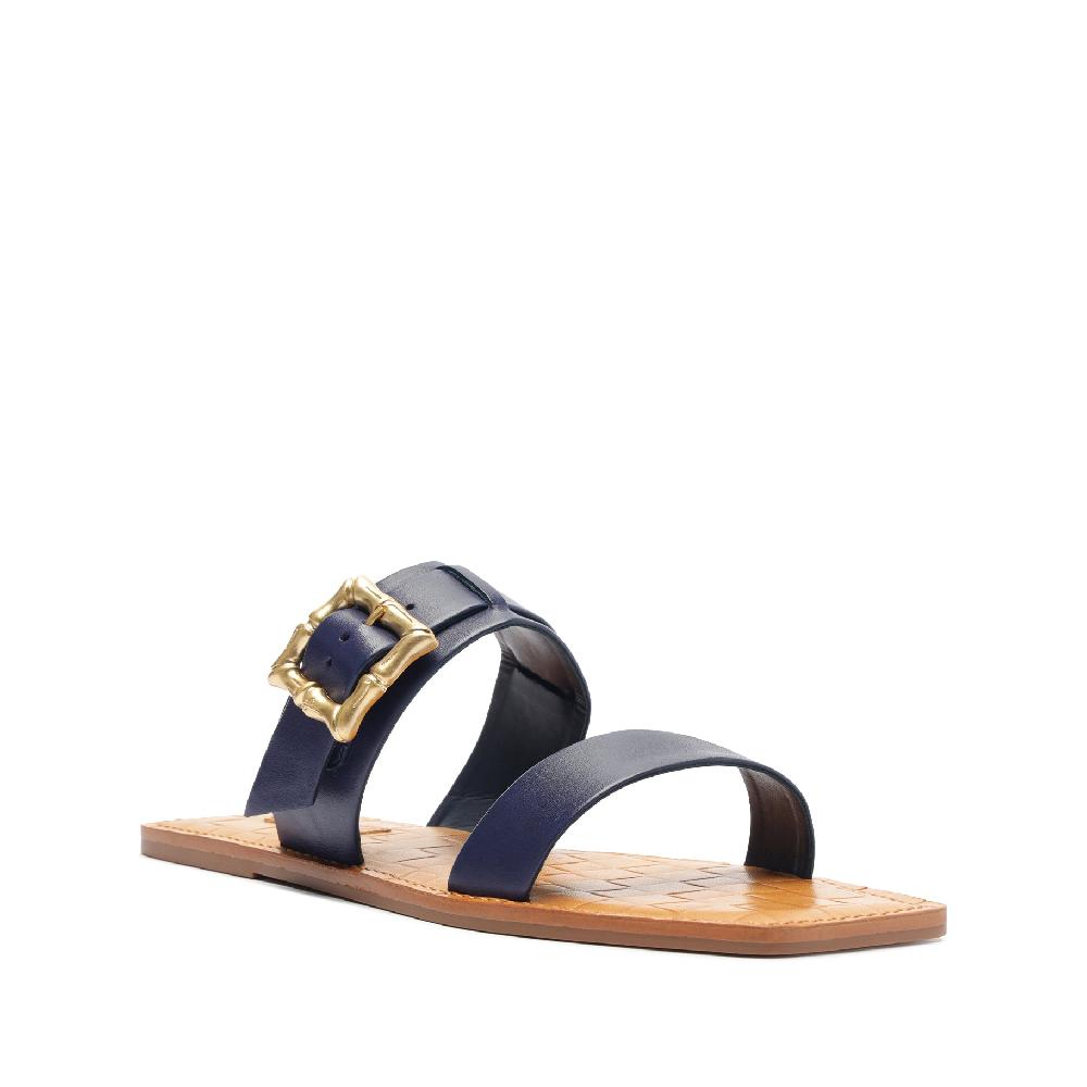 Schutz Enola Double Leather Sandal
