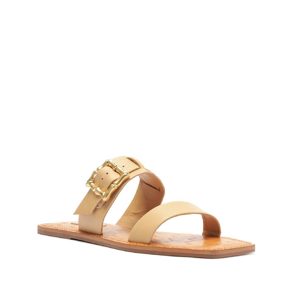 Schutz Enola Double Leather Sandal