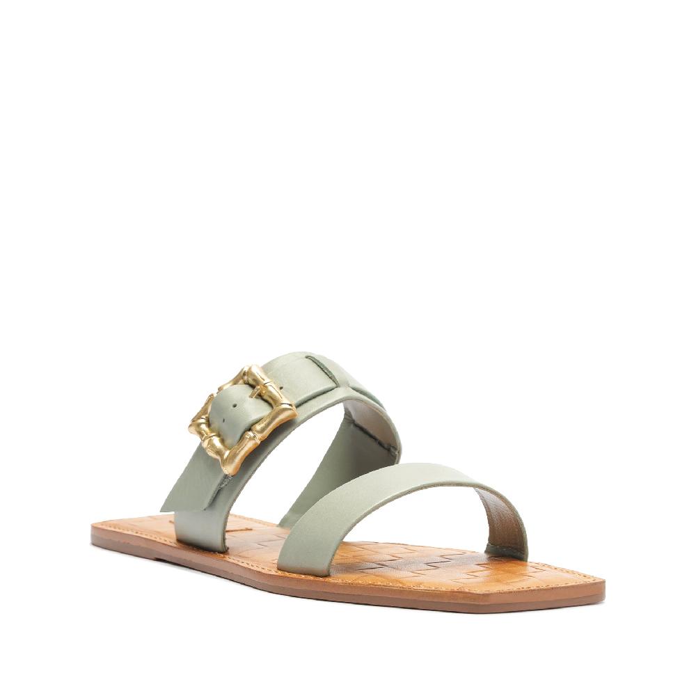 Schutz Enola Double Leather Sandal