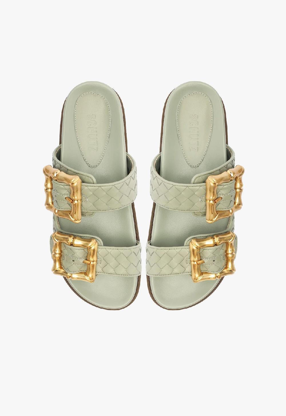 Schutz Enola Green Sporty Sandal