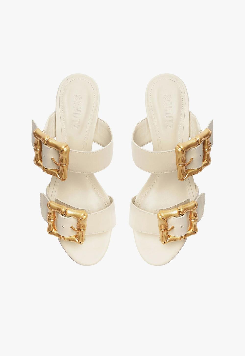 Schutz Enola Mid Block Sandal