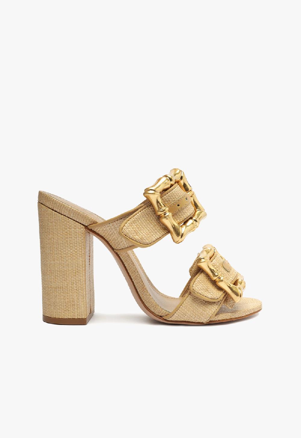 schutz Enola Natural Leather Sandal