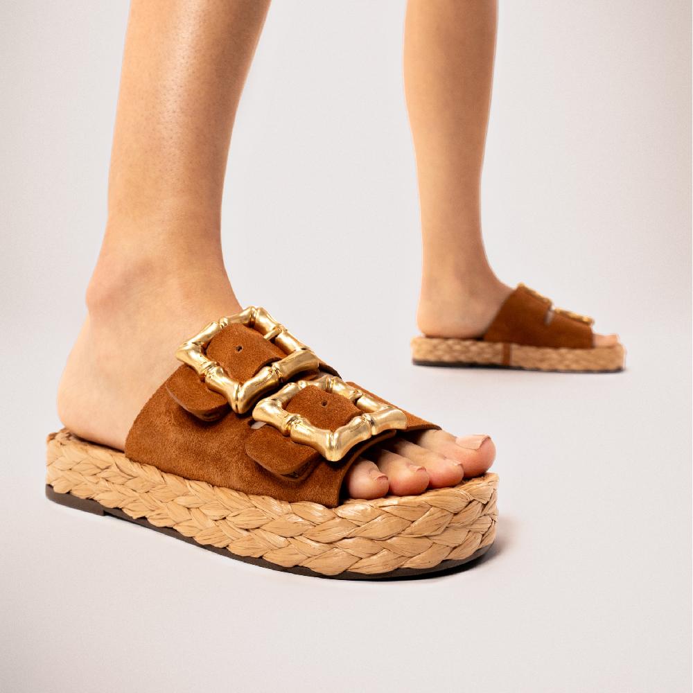 Schutz Enola Rope Flat Sandal