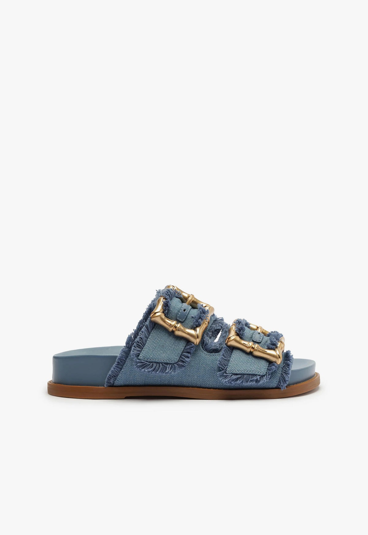 schutz Enola Sporty Denim Sandal