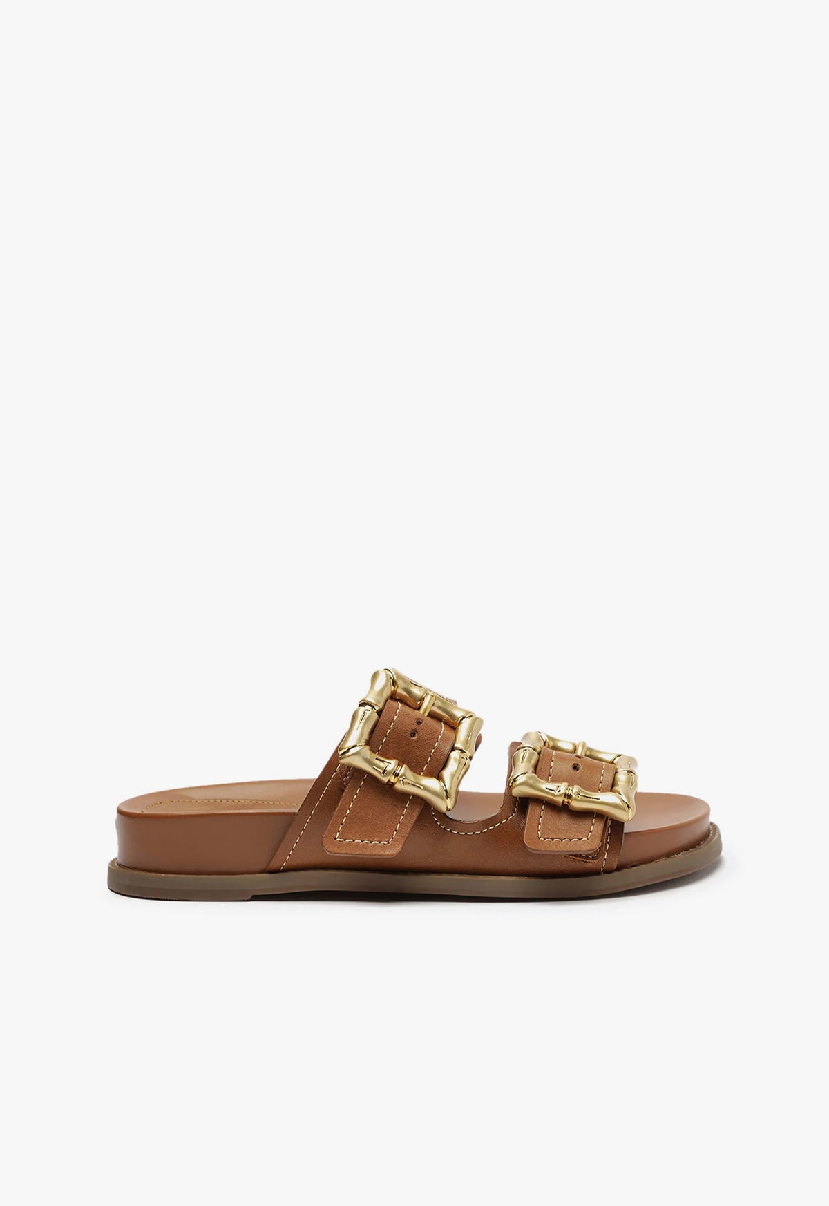 schutz Enola Sporty Leather Sandal