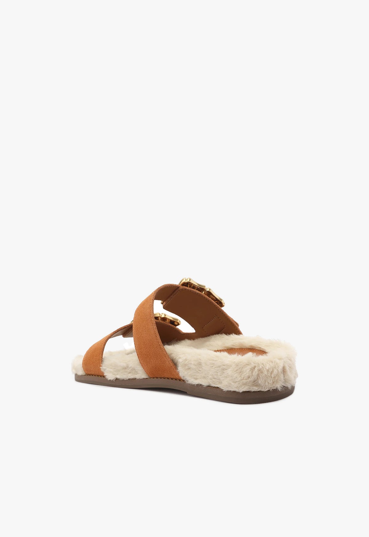 Schutz Enola Weekend Sporty Cow Suede Sandal