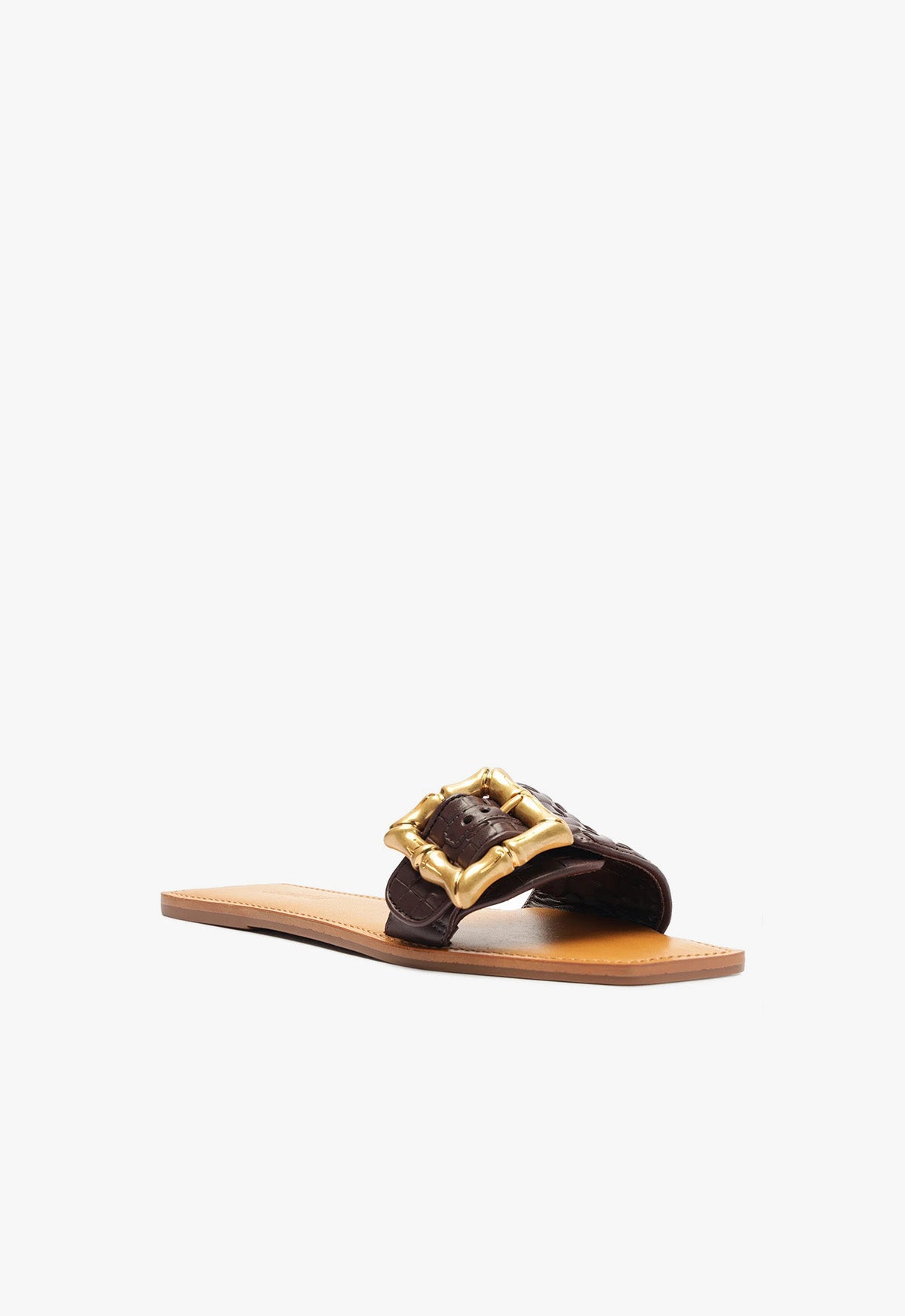 Schutz Enola Woven Leather Sandal