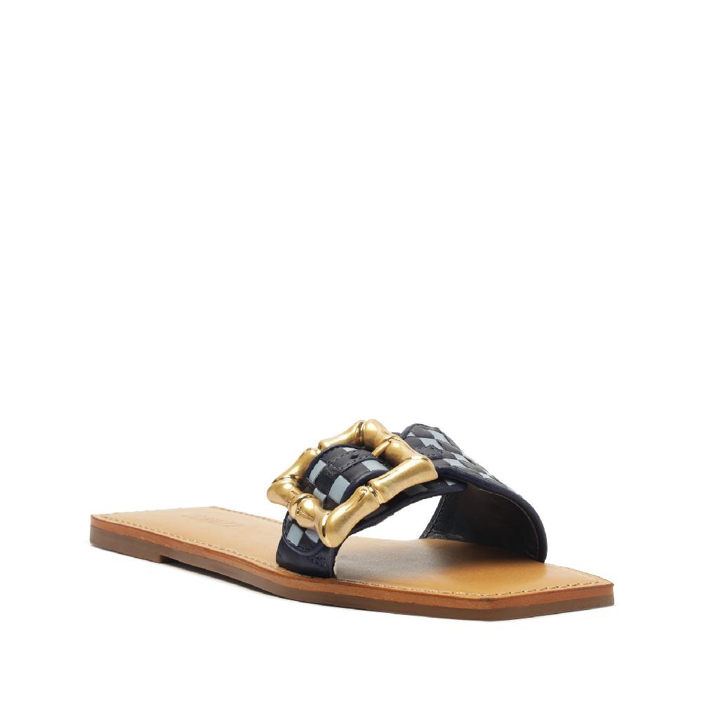 Schutz Enola Woven Leather Sandal