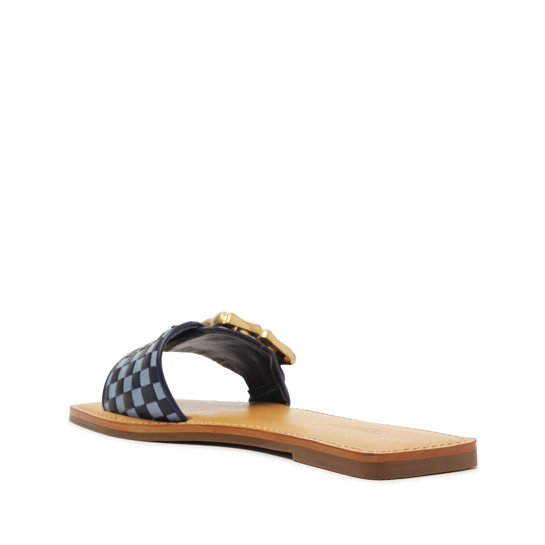 Schutz Enola Woven Leather Sandal