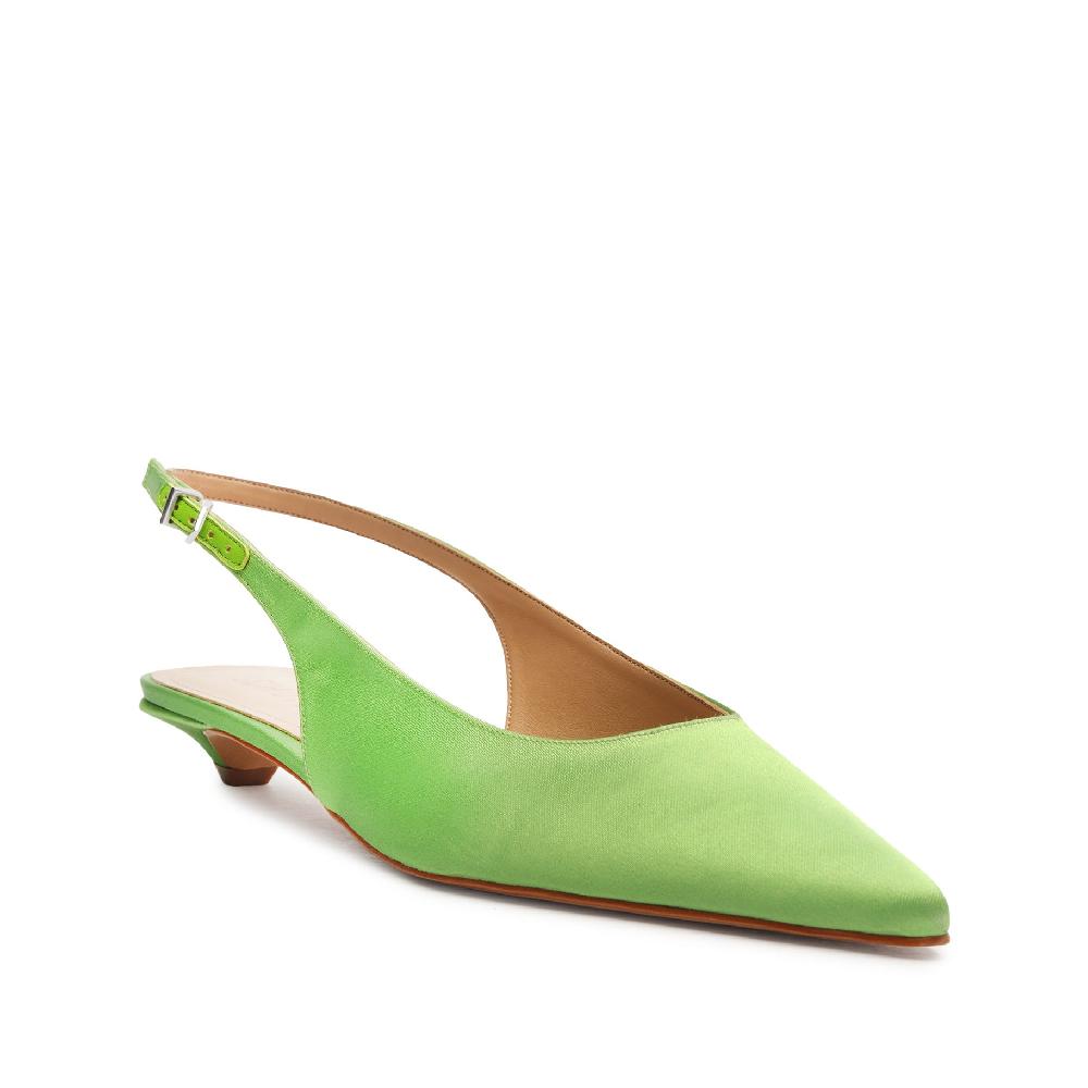 Schutz Evan Casual Satin Flat