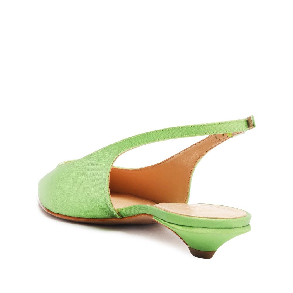 Schutz Evan Casual Satin Flat