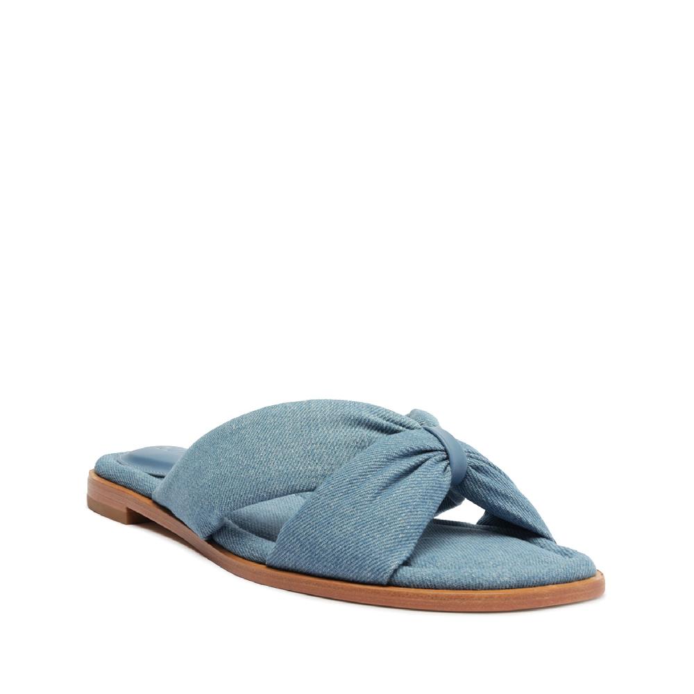 Schutz Fairy Casual Denim Sandal