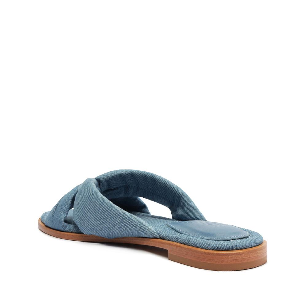 Schutz Fairy Casual Denim Sandal