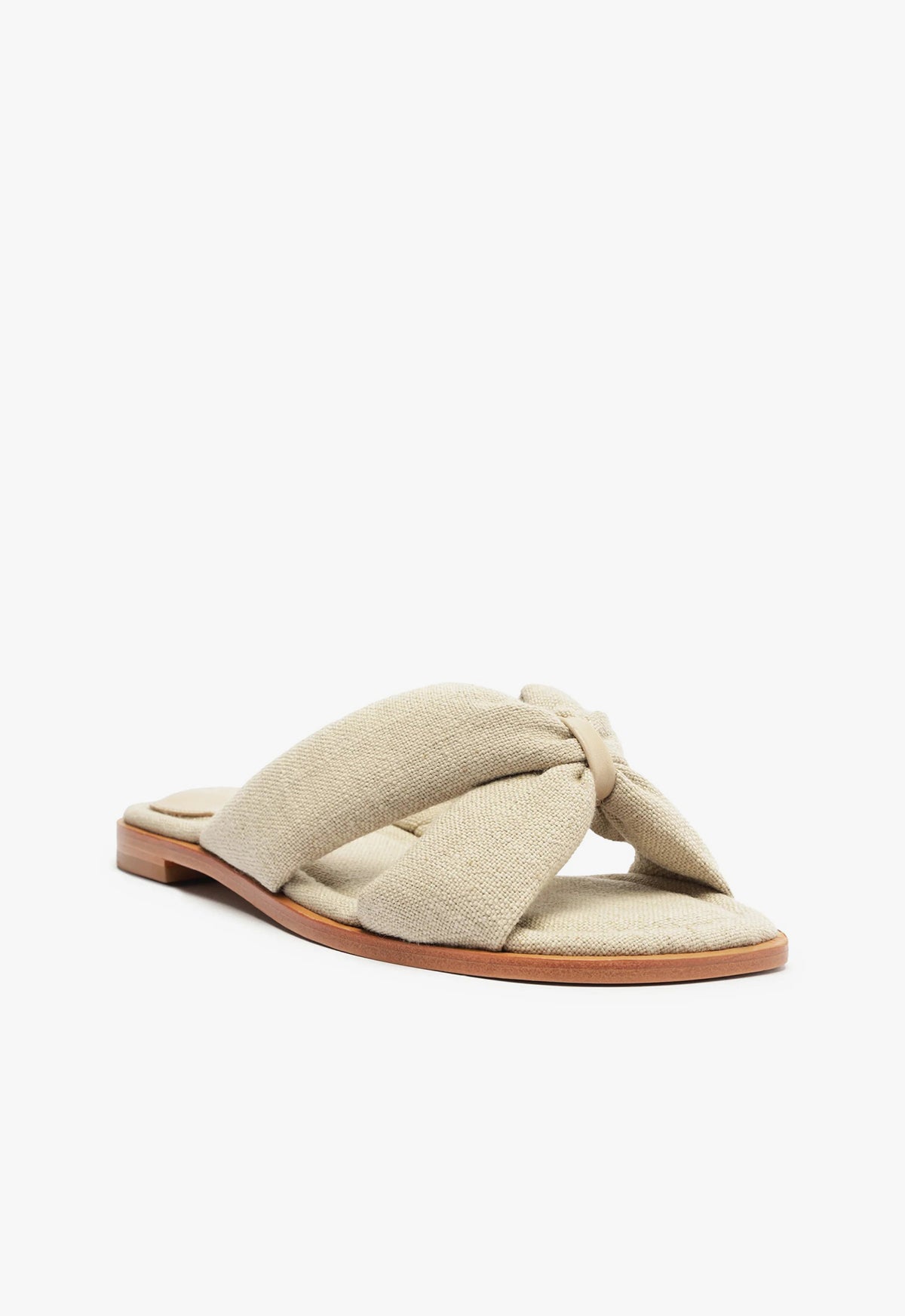 Schutz Fairy Casual Linen Sandal