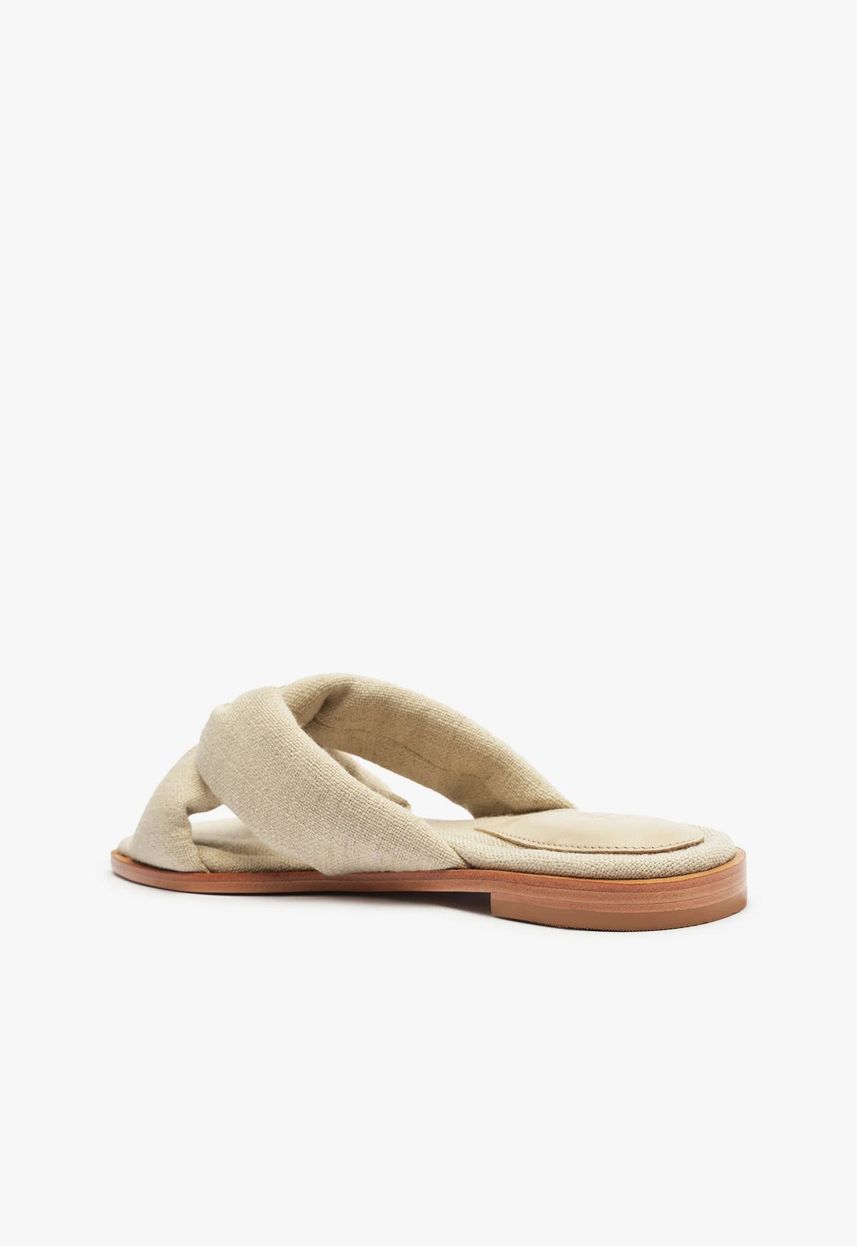 Schutz Fairy Casual Linen Sandal