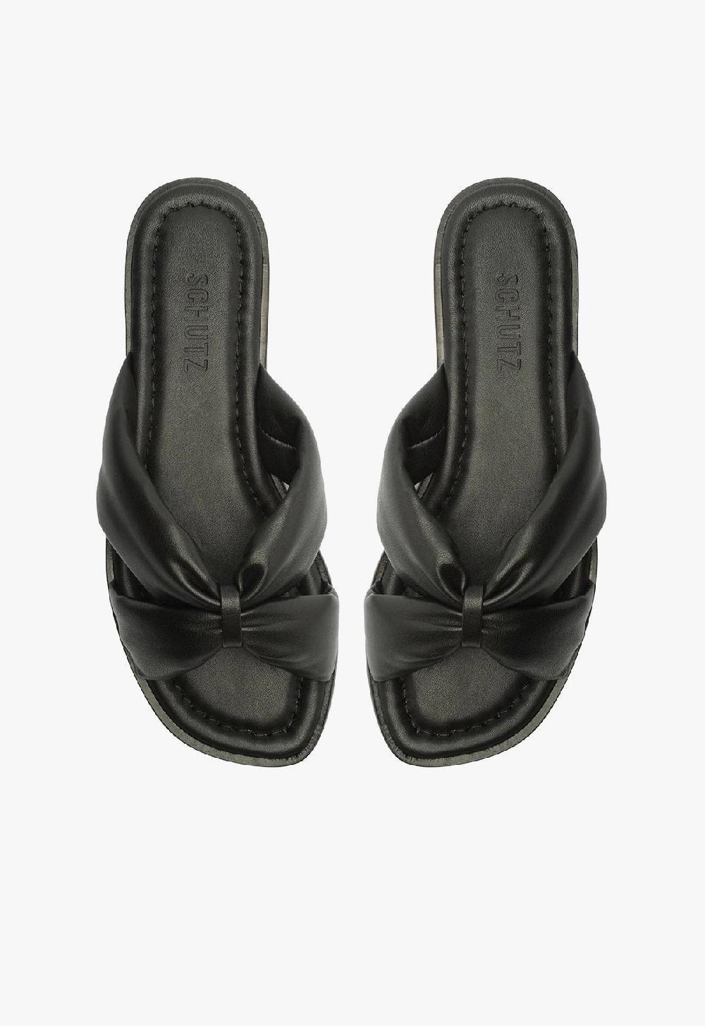 Schutz Fairy Leather Flat