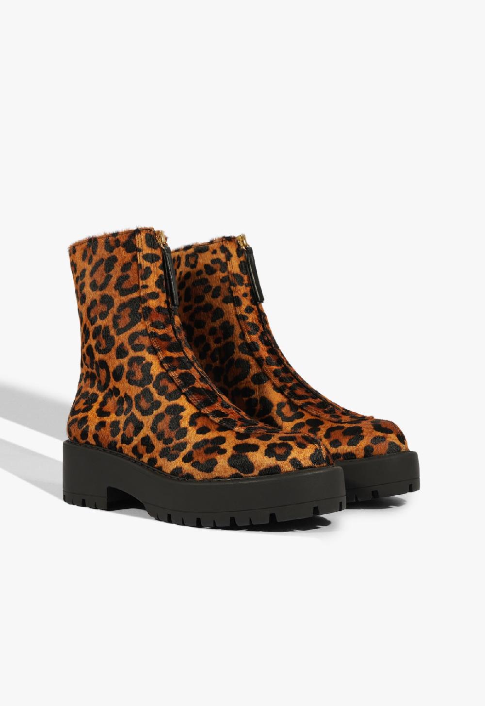 Schutz Farrah Hair Calf Bootie