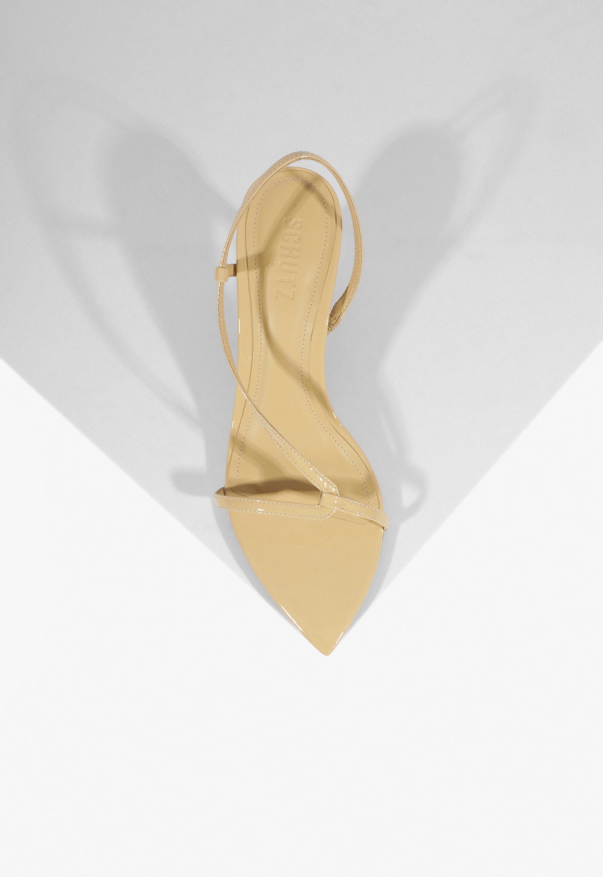 Schutz Fergie Mid Patent Sandal