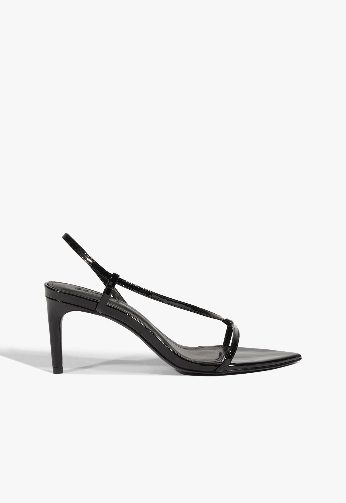 schutz Fergie Mid Patent Sandal
