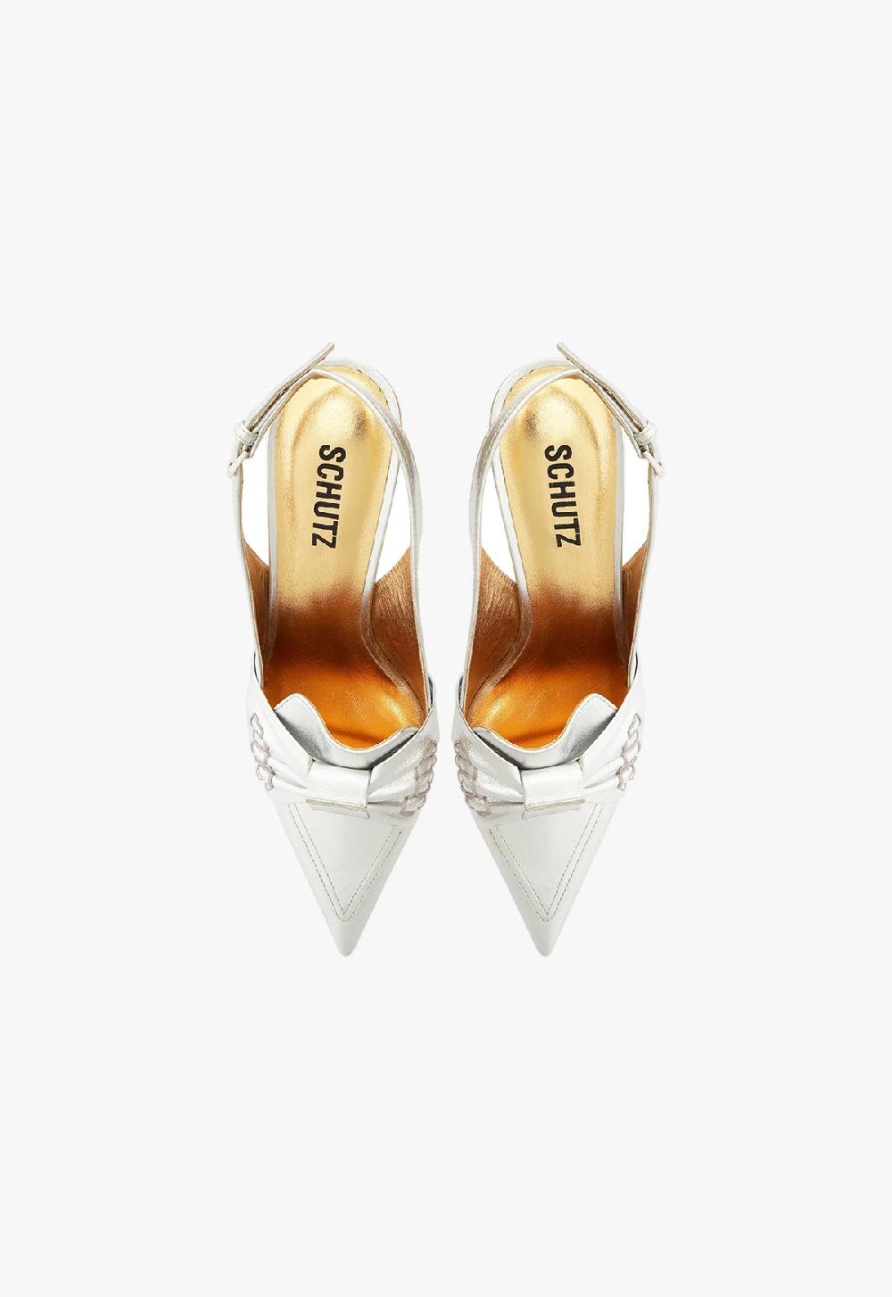 Schutz Fiorella Mid Leather Pump