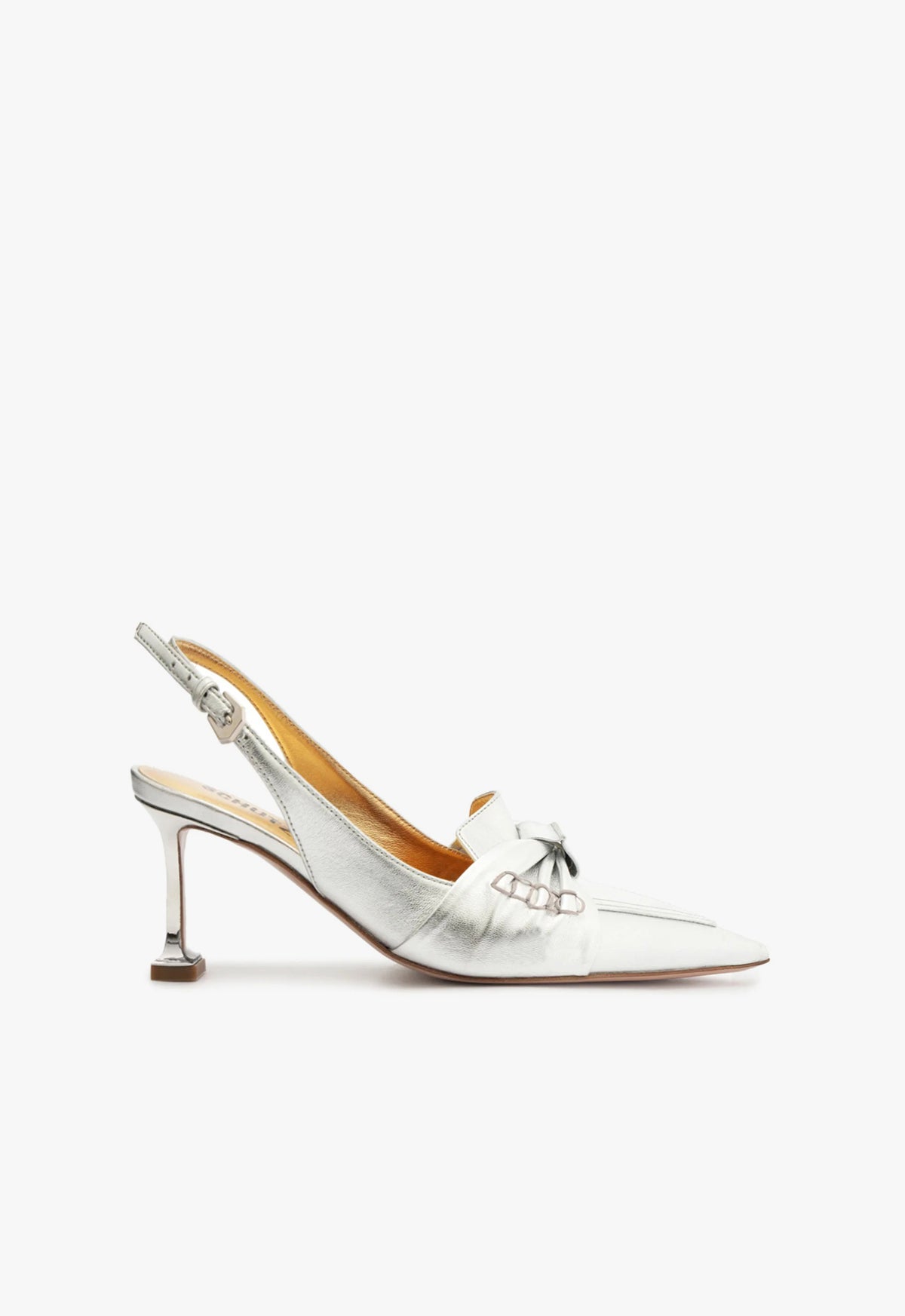 schutz Fiorella Mid Leather Pump