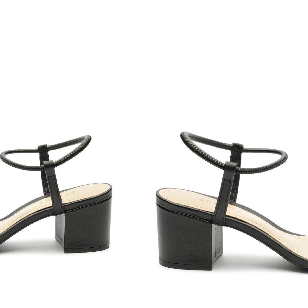 Schutz Gimenez Mid Leather Sandal