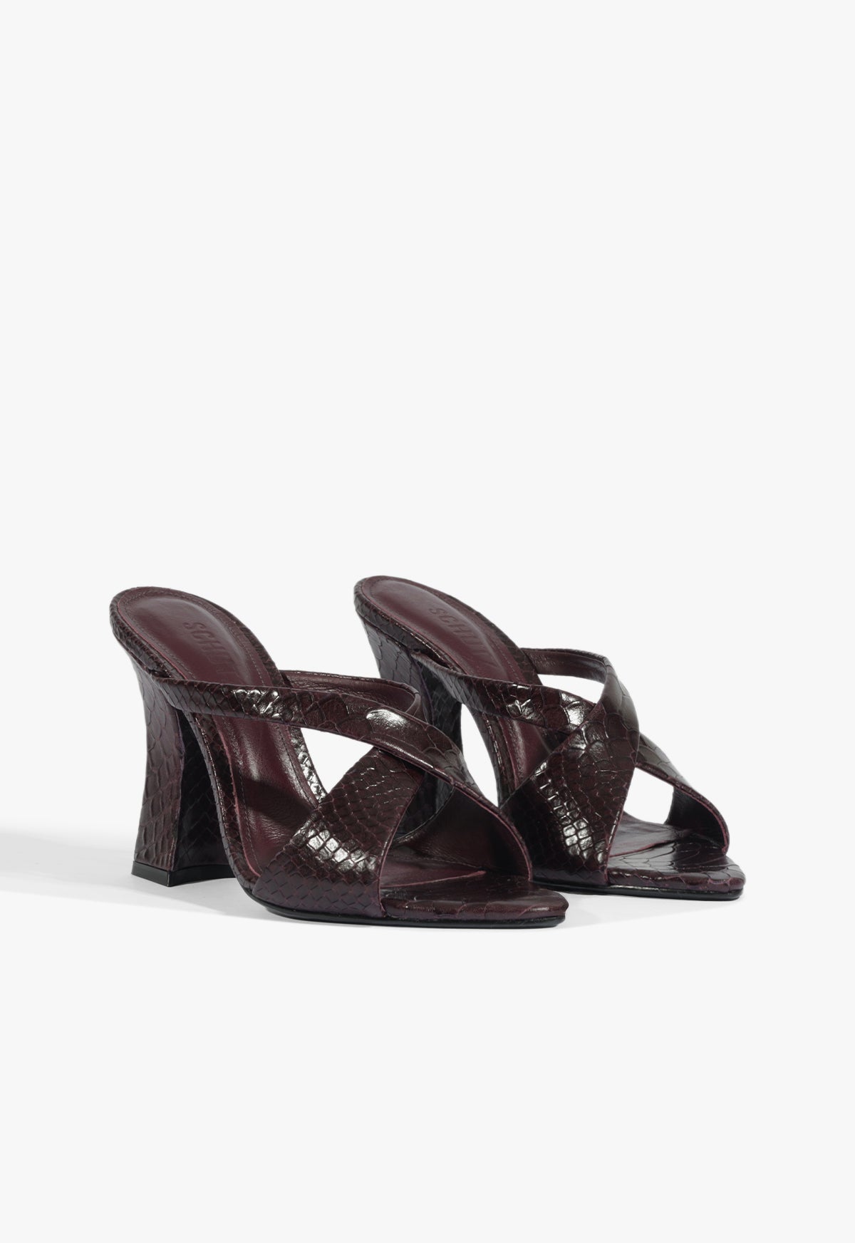 Schutz Glenda Leather Sandal