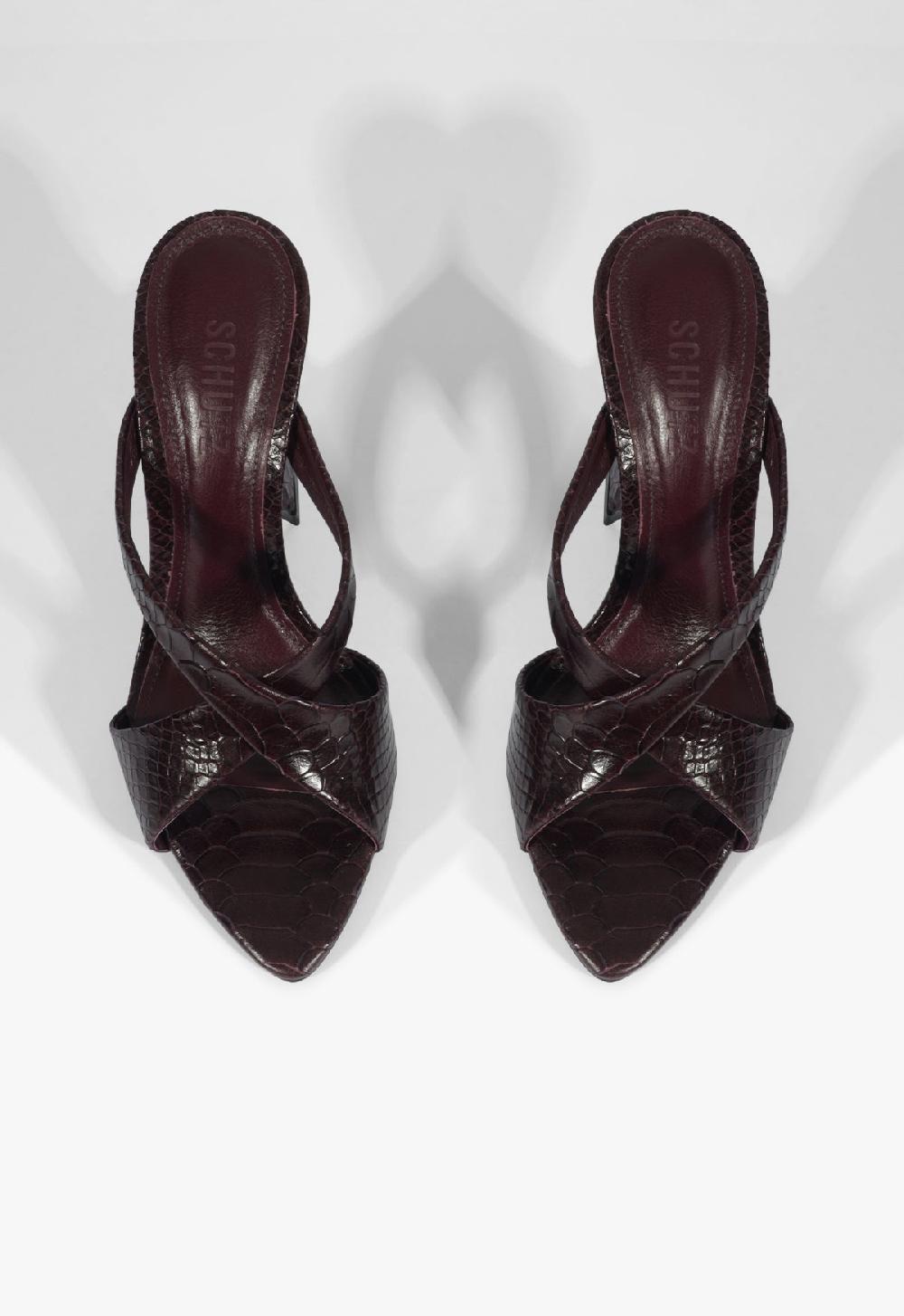 Schutz Glenda Leather Sandal