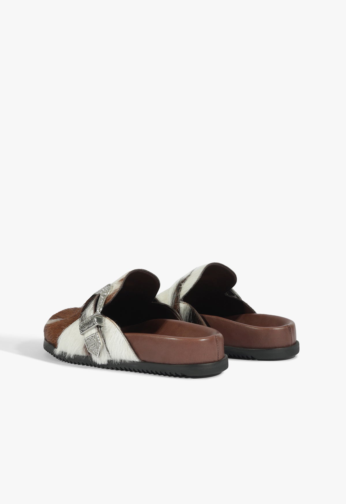 Schutz Grace Calf Hair Clog