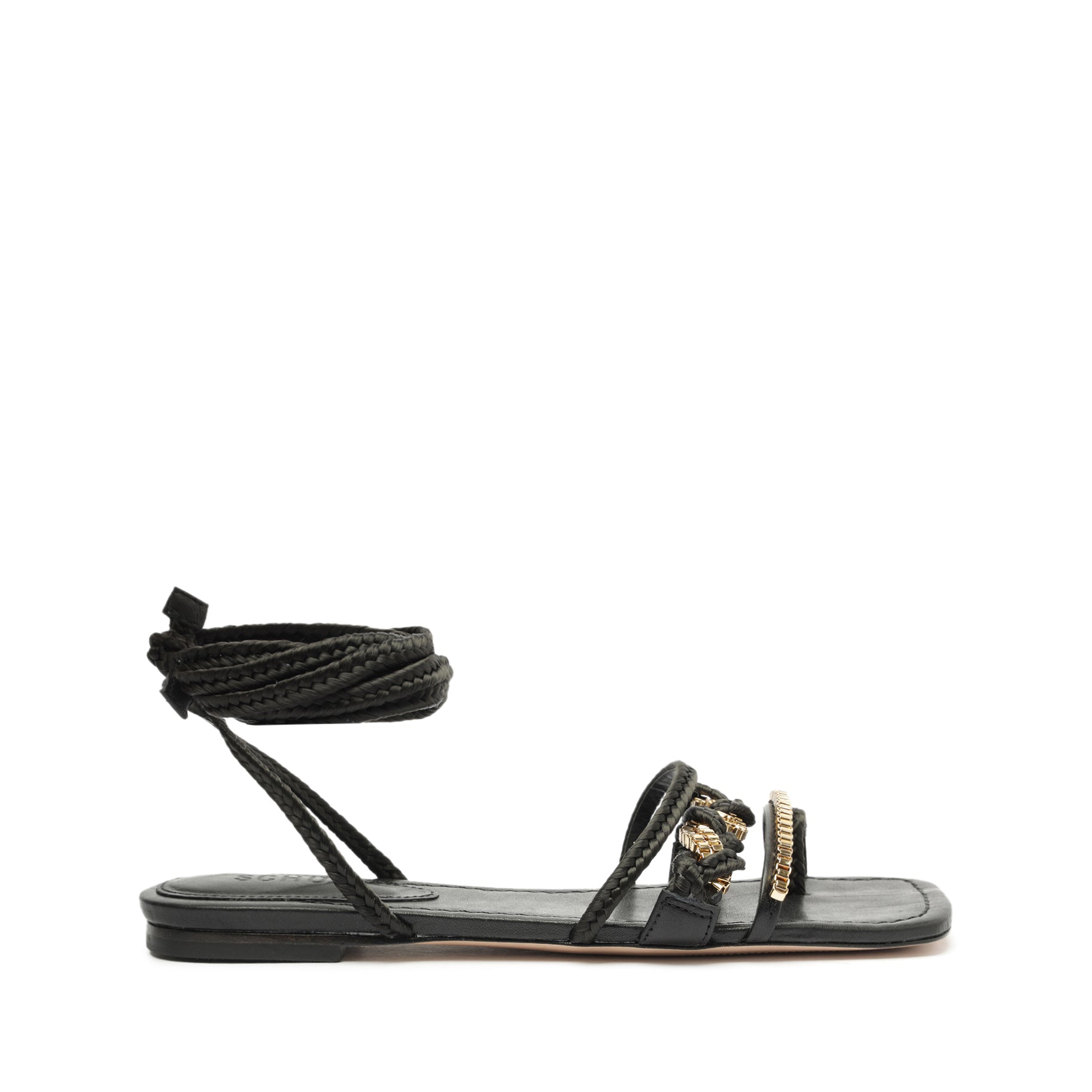 schutz Guadalupe Leather Sandal