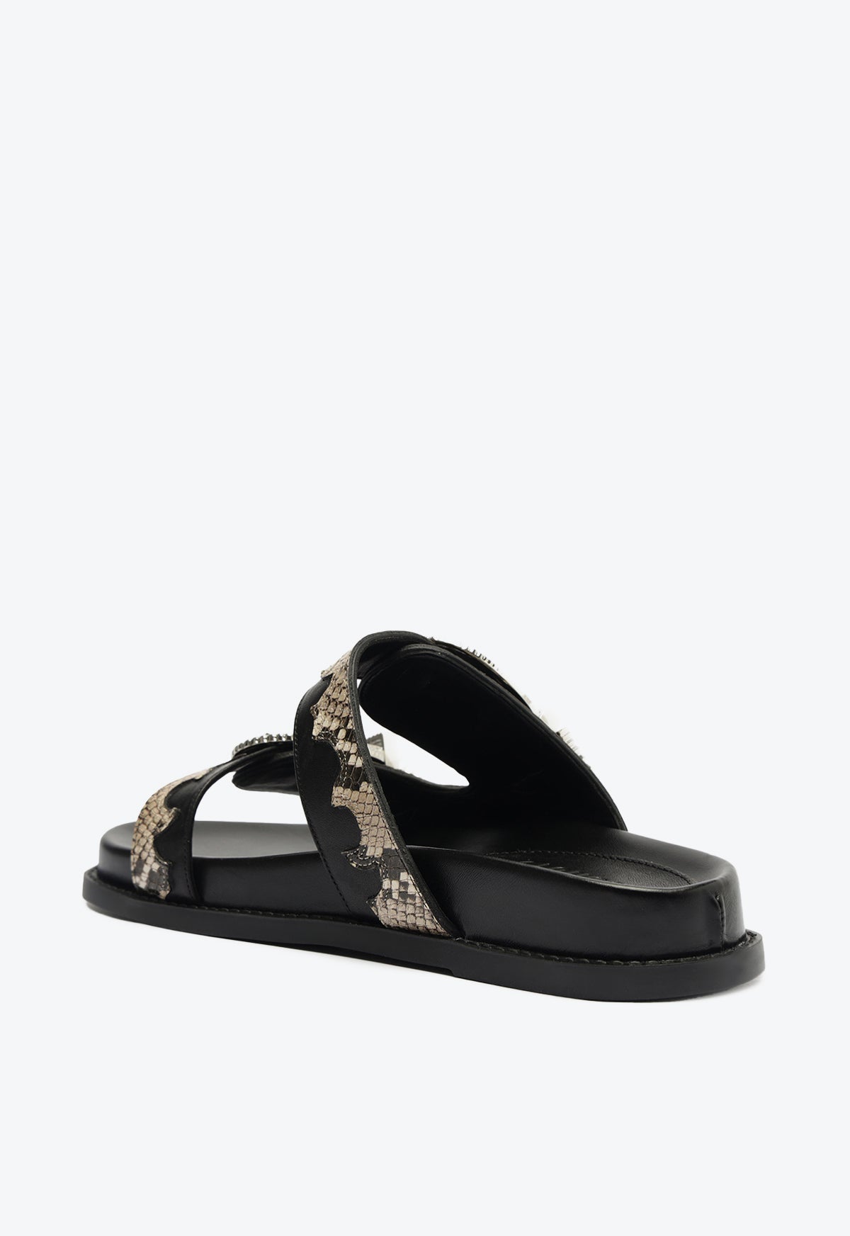 Schutz Harper Sporty Leather Sandal