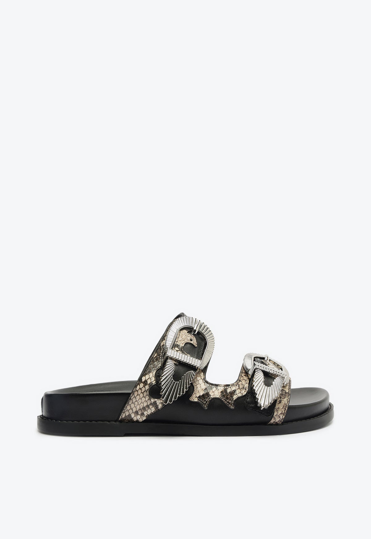 schutz Harper Sporty Leather Sandal