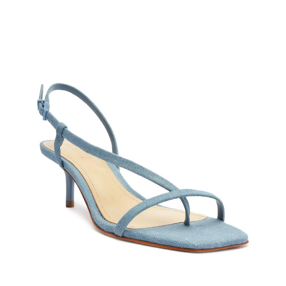 Schutz Heloise Denim Sandal