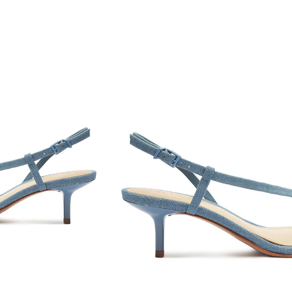 Schutz Heloise Denim Sandal