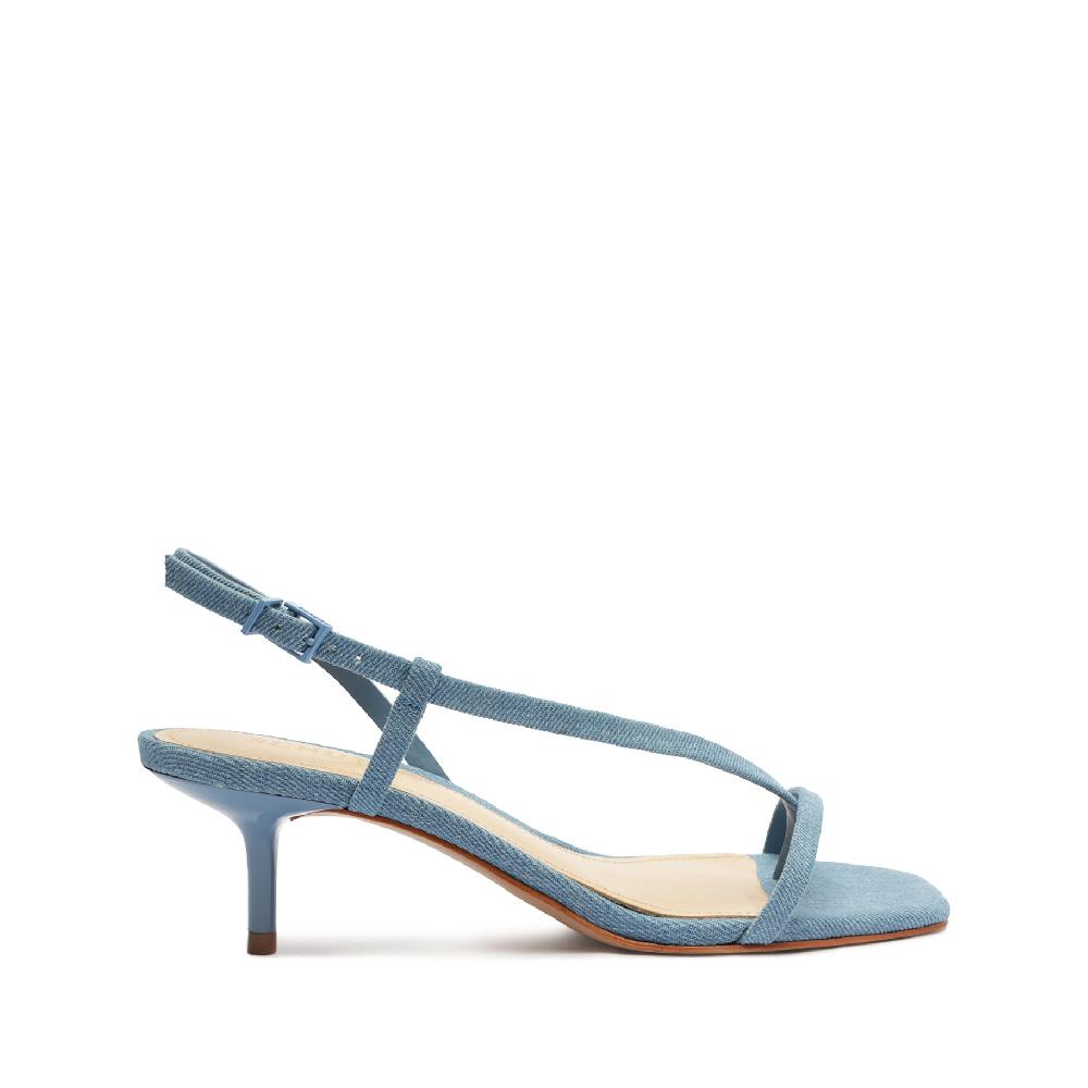 schutz Heloise Denim Sandal