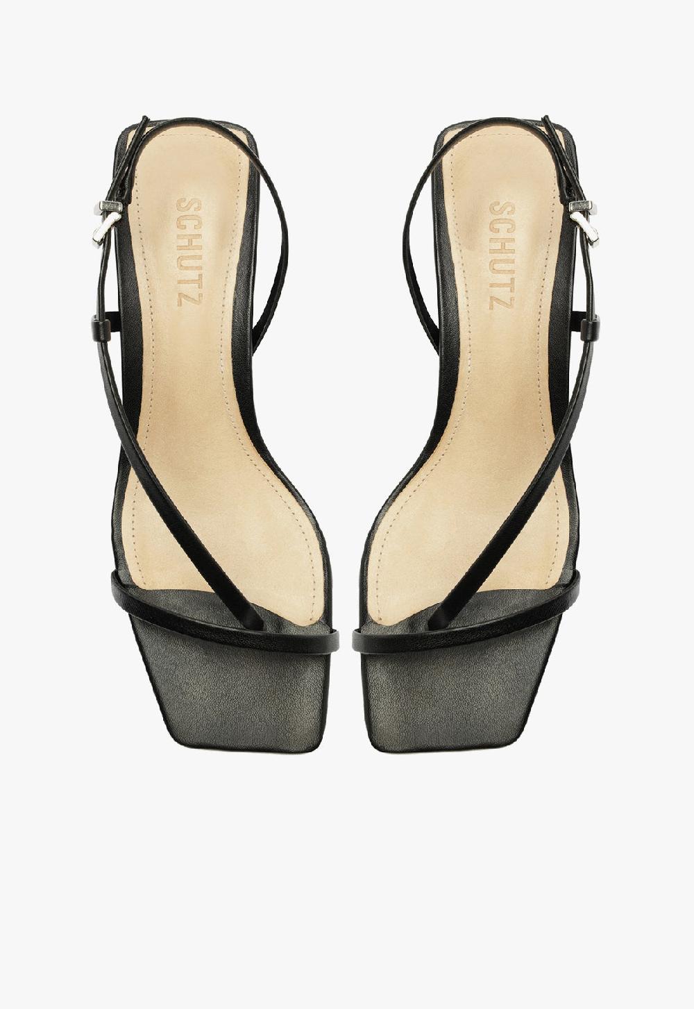 Schutz Heloise Mid Block Sandal