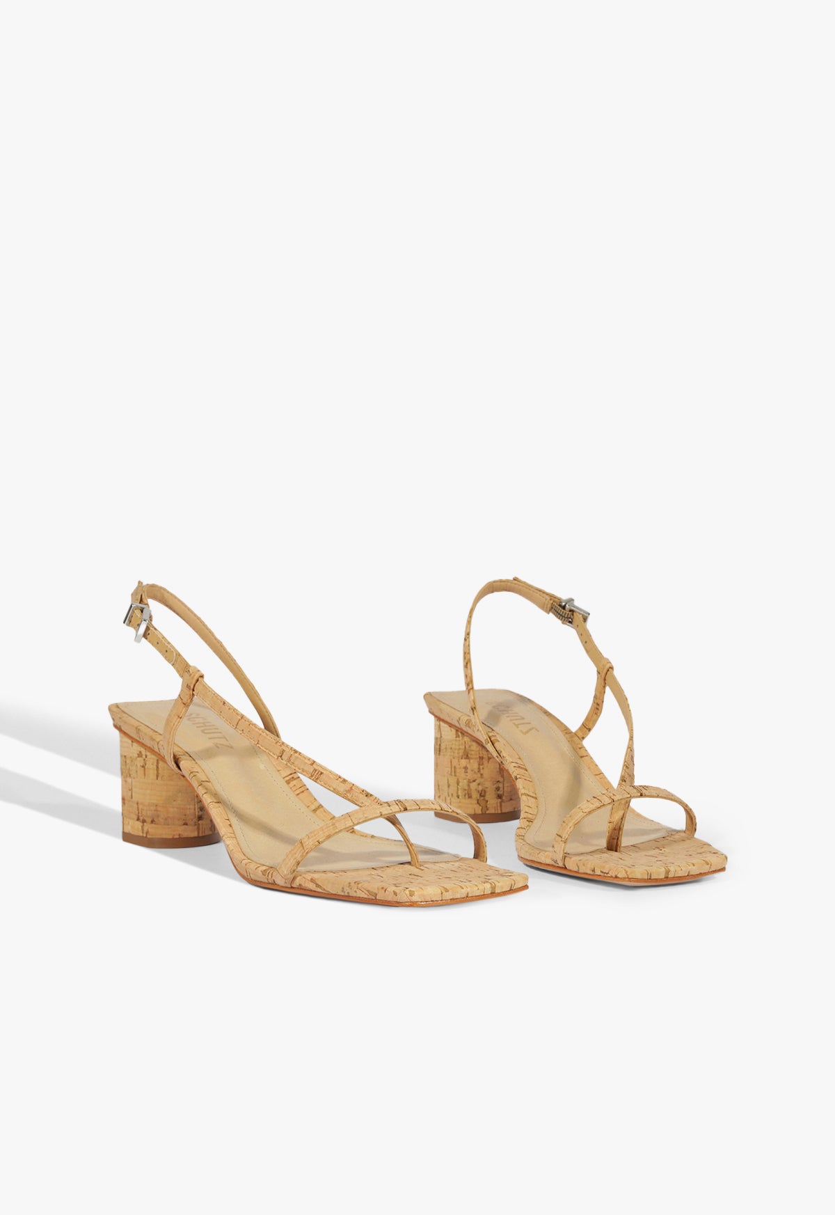 Schutz Heloise Mid Block Sandal