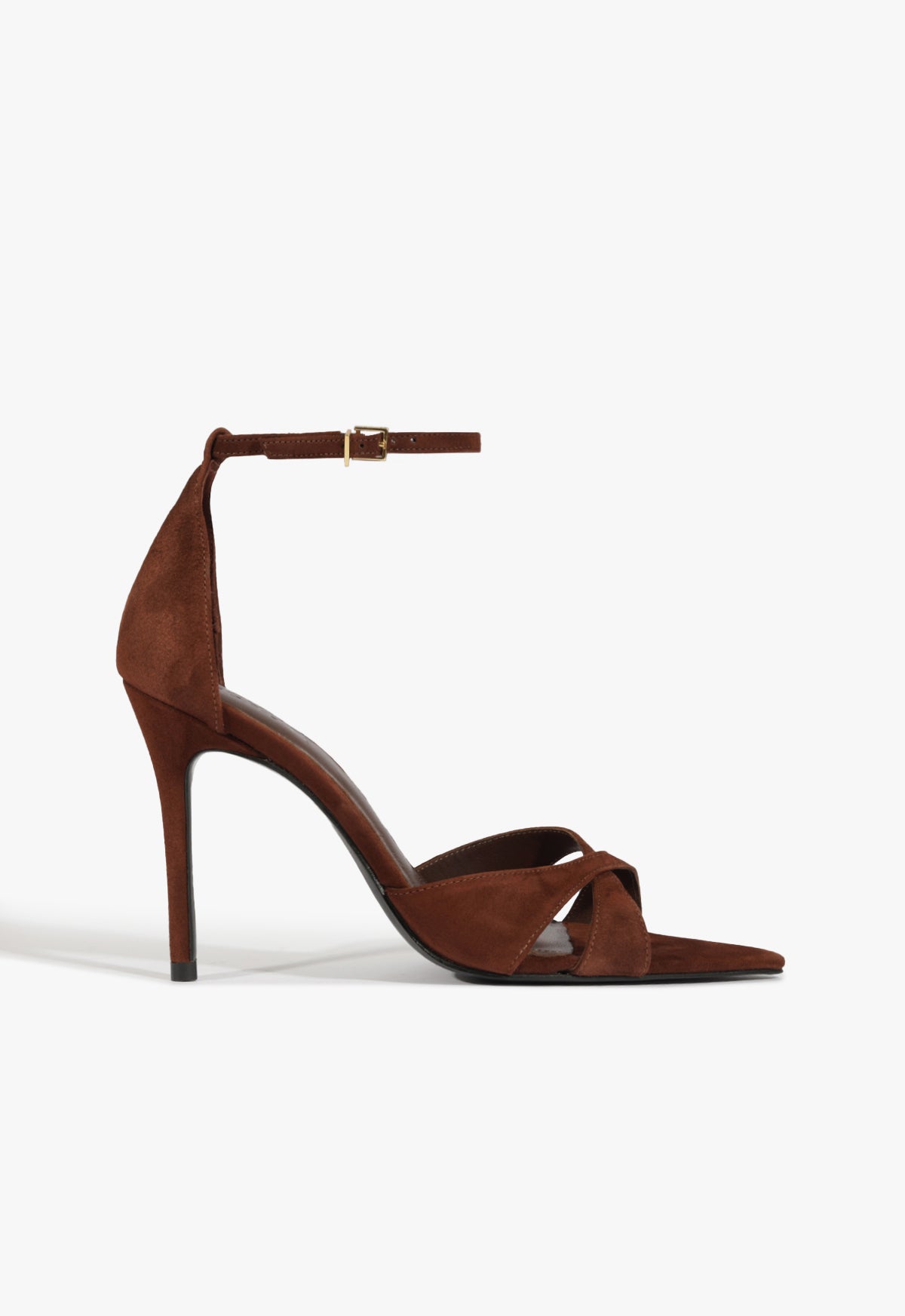 schutz Hilda Leaf Suede Sandal