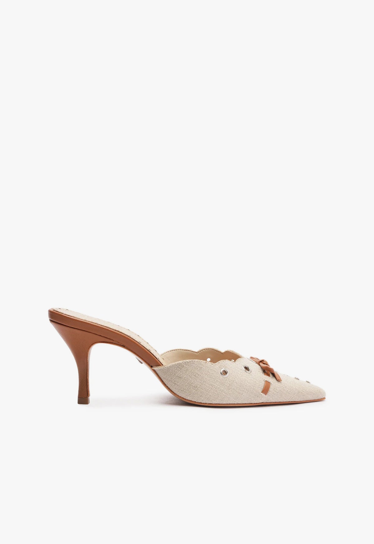 schutz Hilly Linen Pump