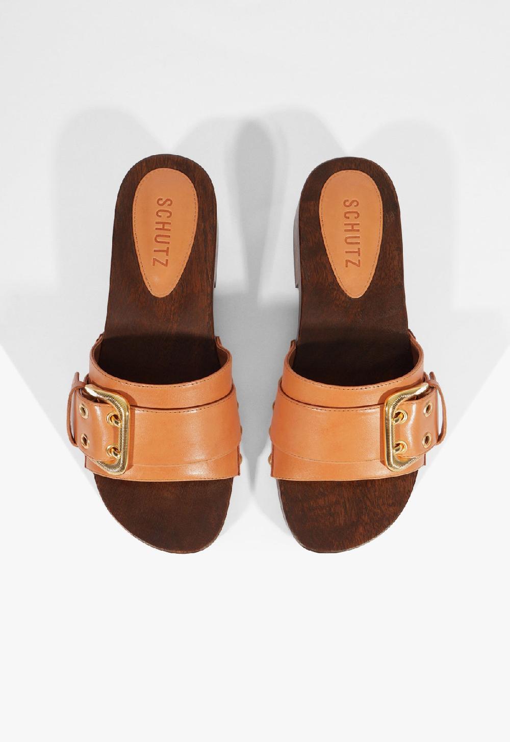 Schutz Irie Leather Sandal