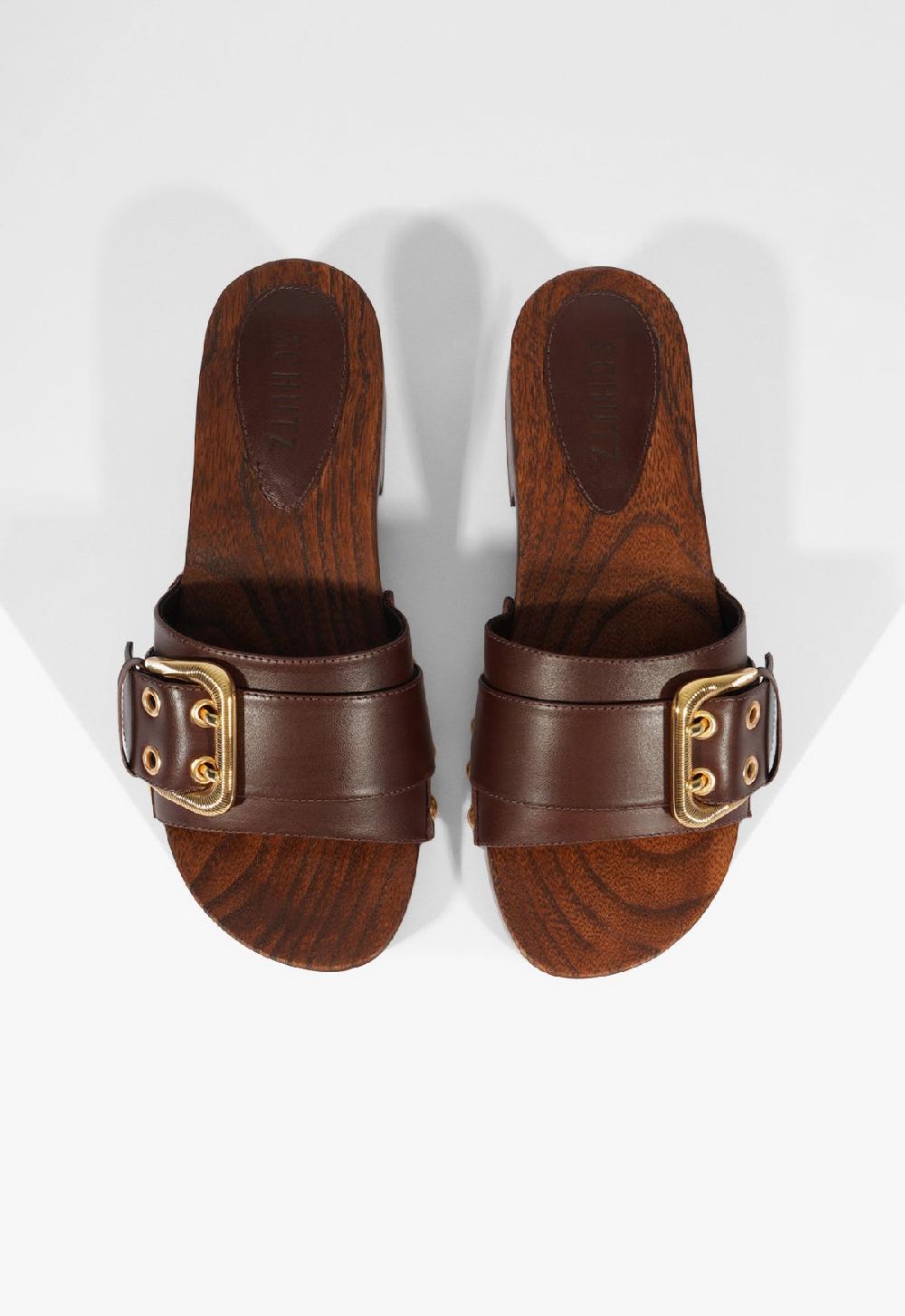 Schutz Irie Leather Sandal