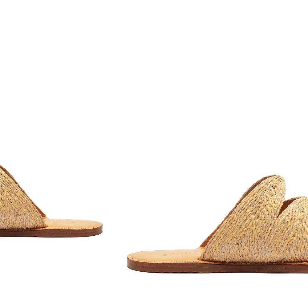 Schutz Ivy Raffia Sandal
