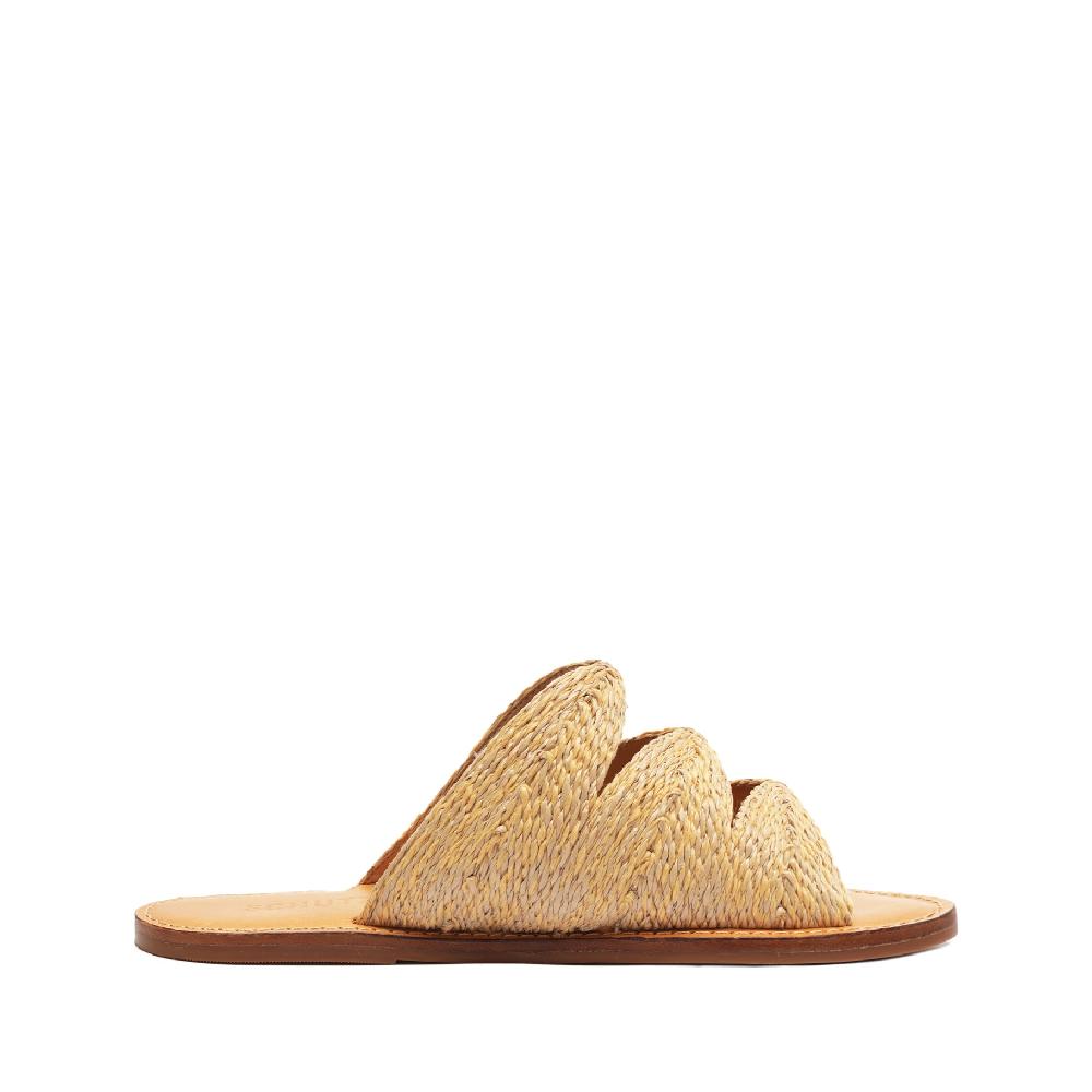 schutz Ivy Raffia Sandal