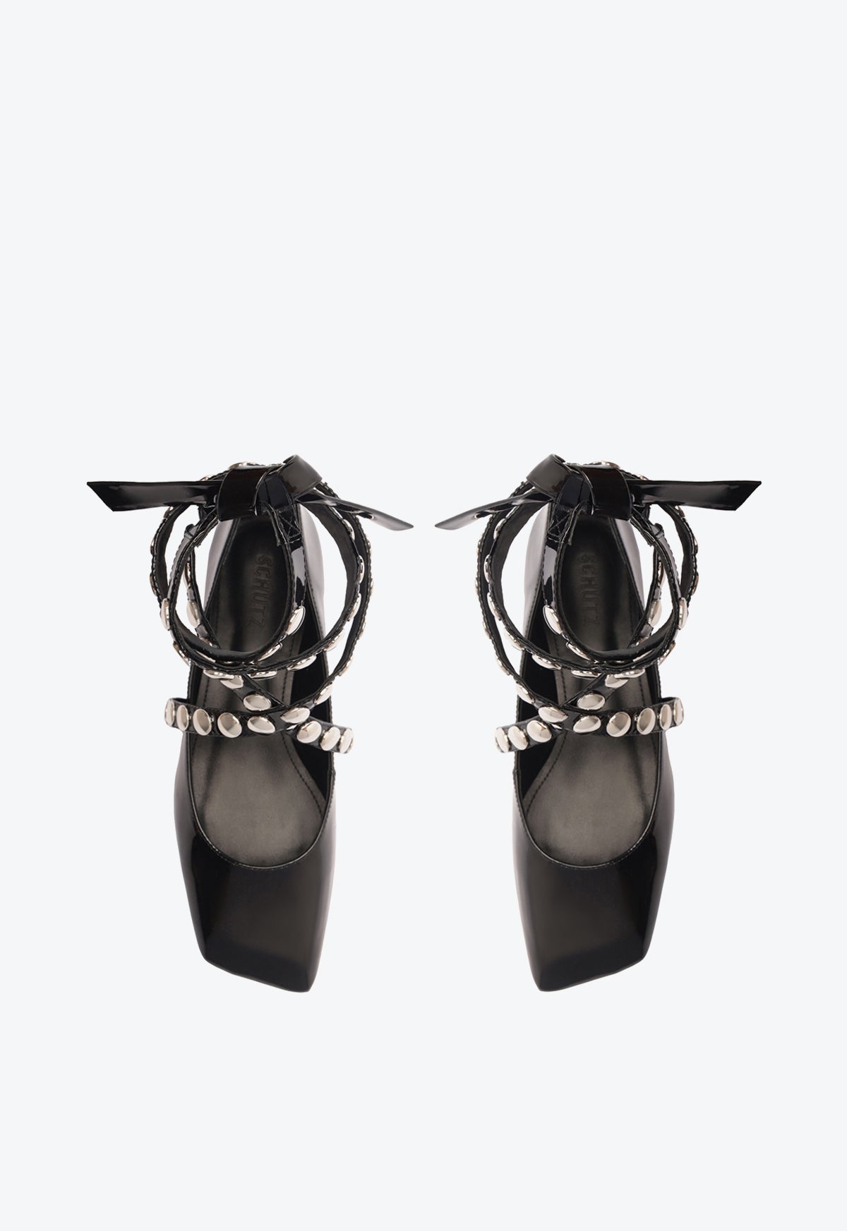 Schutz Jaycie Patent Leather Flat