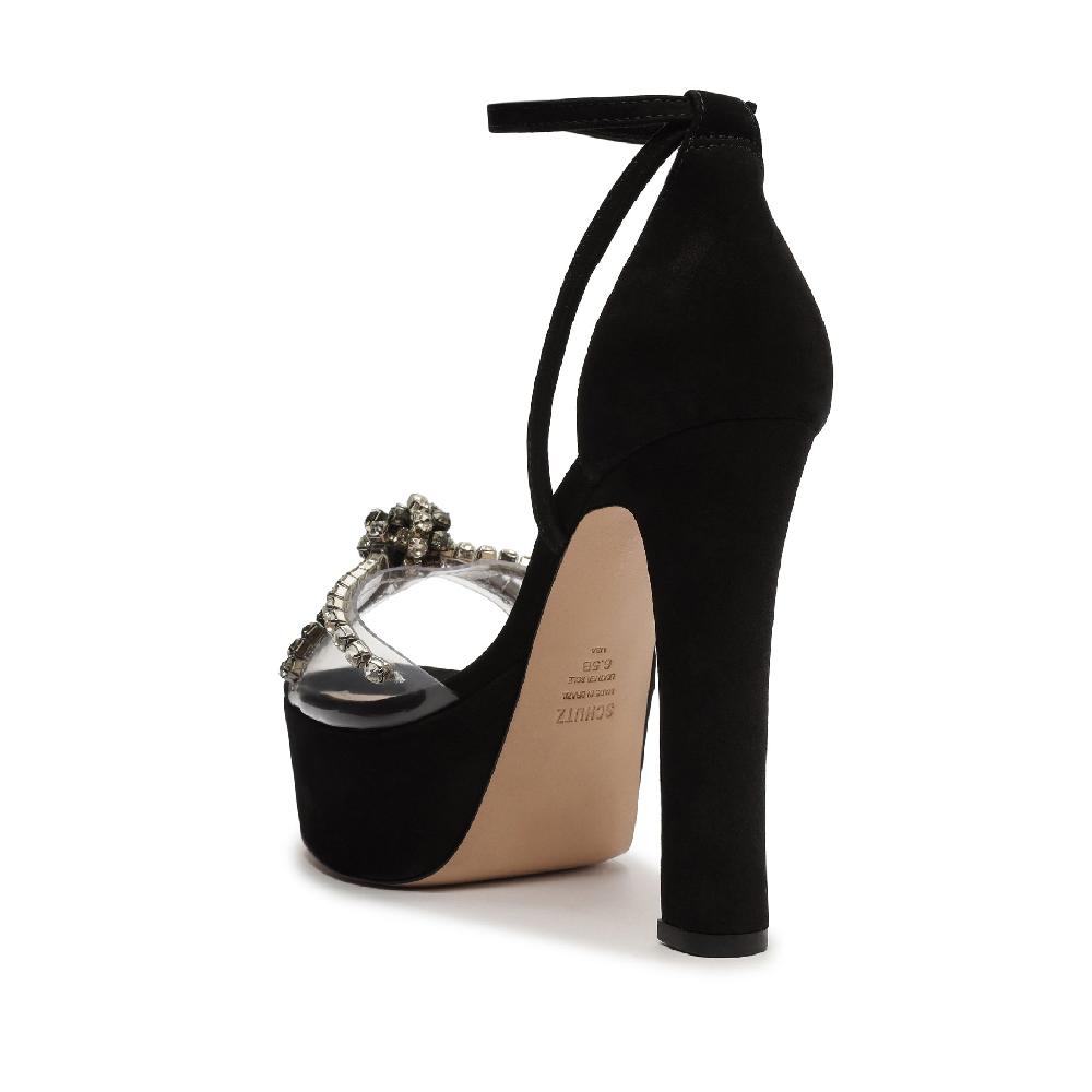 Schutz Jayda Platform Nubuck Sandal